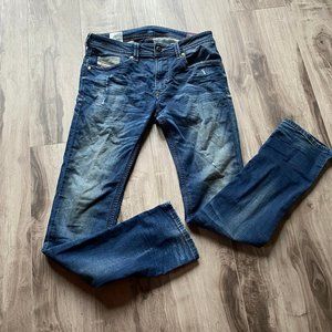 Diesel Thavar Denim + Sweat Pants